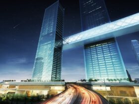The Link – een futuristische boulevard die 100 meter boven de straat zweeft